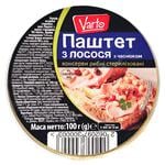 Паштет Varto з лосося з часником 100г