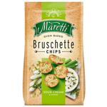 Maretti with crem and onion bruschette chips 70g