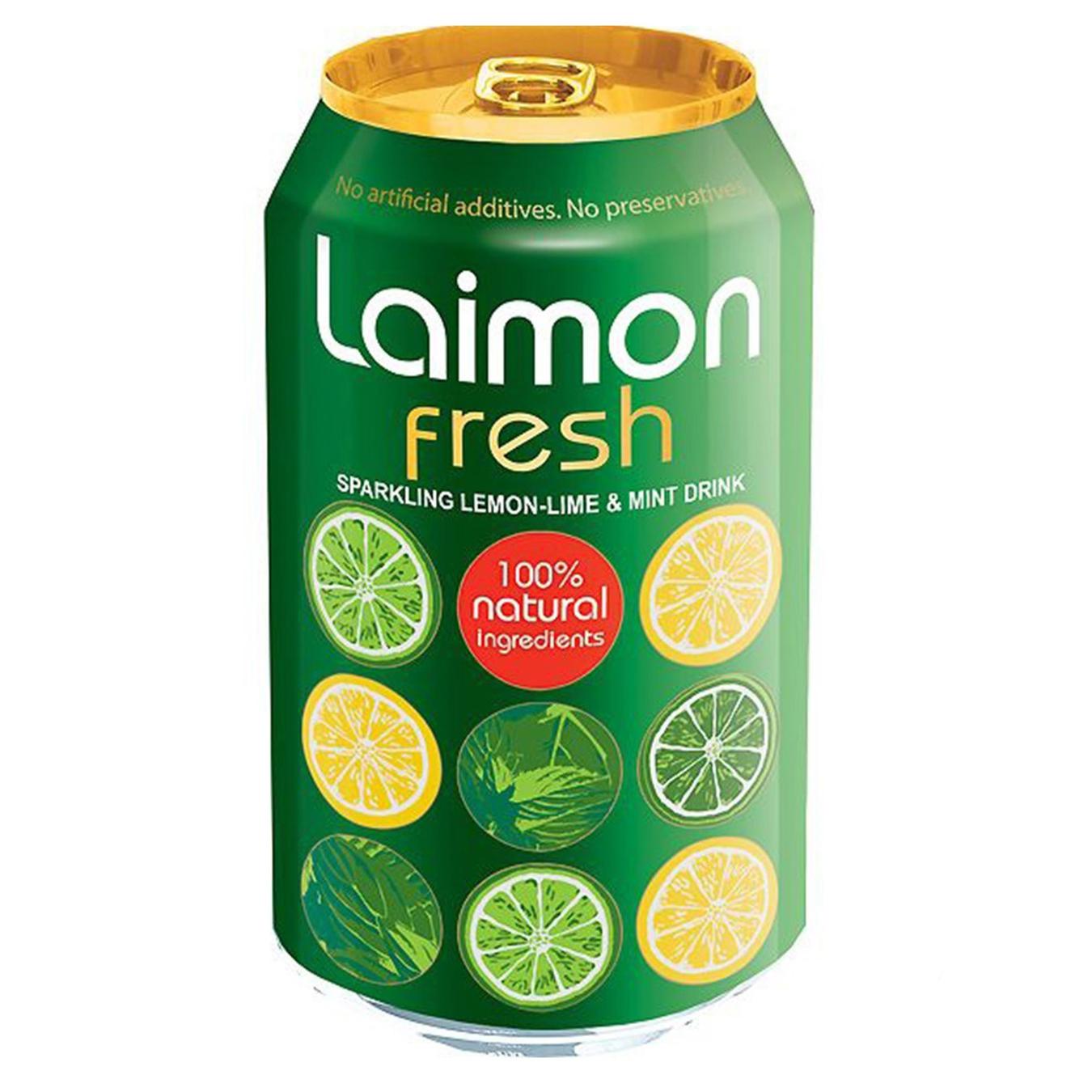 

Вода Laimon Fresh минеральная газированная 0,33л