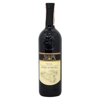 Вино Terre Dell Isola Nero D'Avola красное сухое 13% 0.75л - купить, цены на Восторг - фото 1