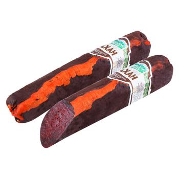 Zakarpatski Kovbasy Mahan Raw Smoked Sausage High Grade - buy, prices for NOVUS - photo 1