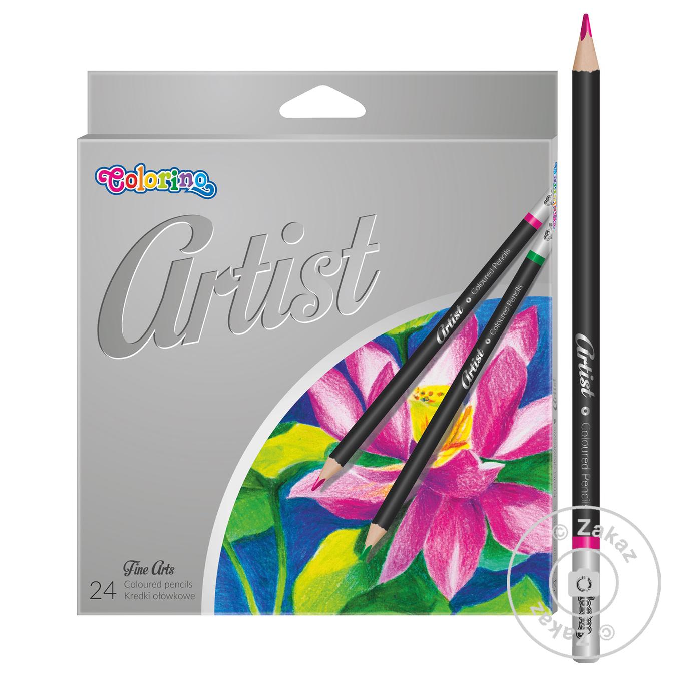 

Карандаши цветные Colorino Artist 24 цвета