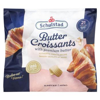 Schulstad Butter Croissants 8pcs 480g