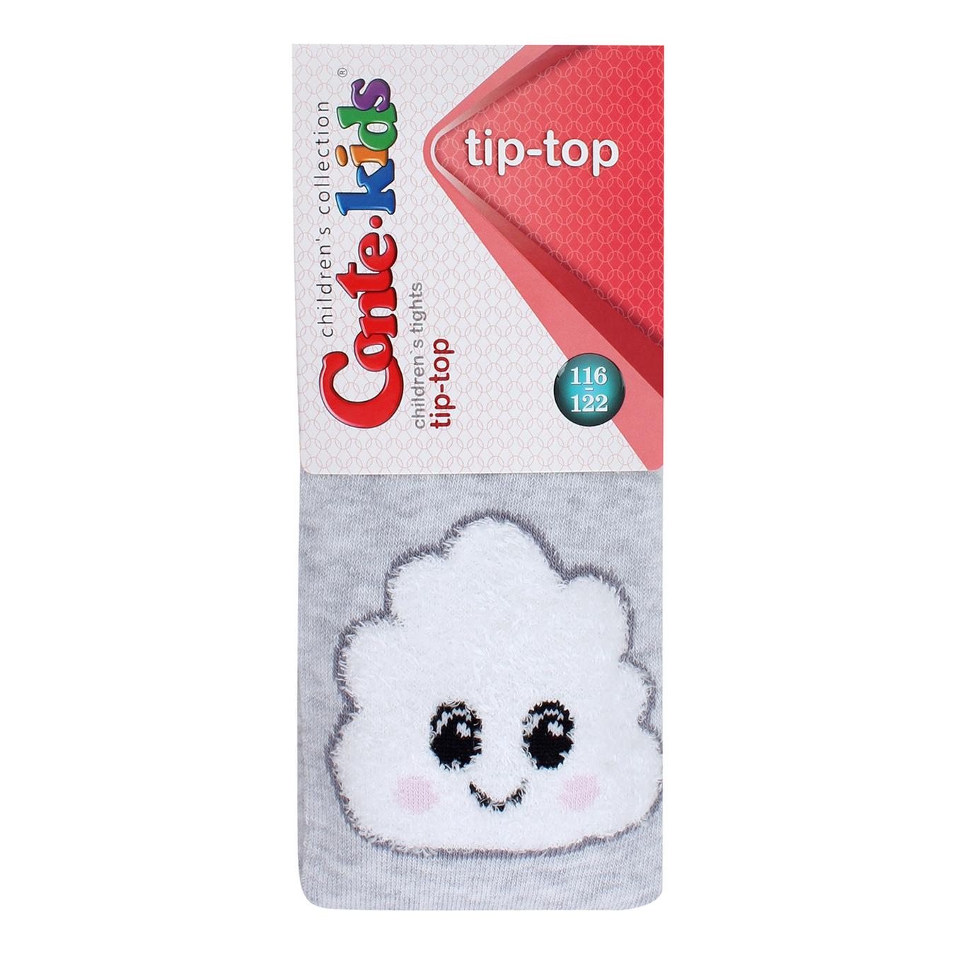 

Колготы Conte-kids Tip-Top детские светло-серые 104-110р