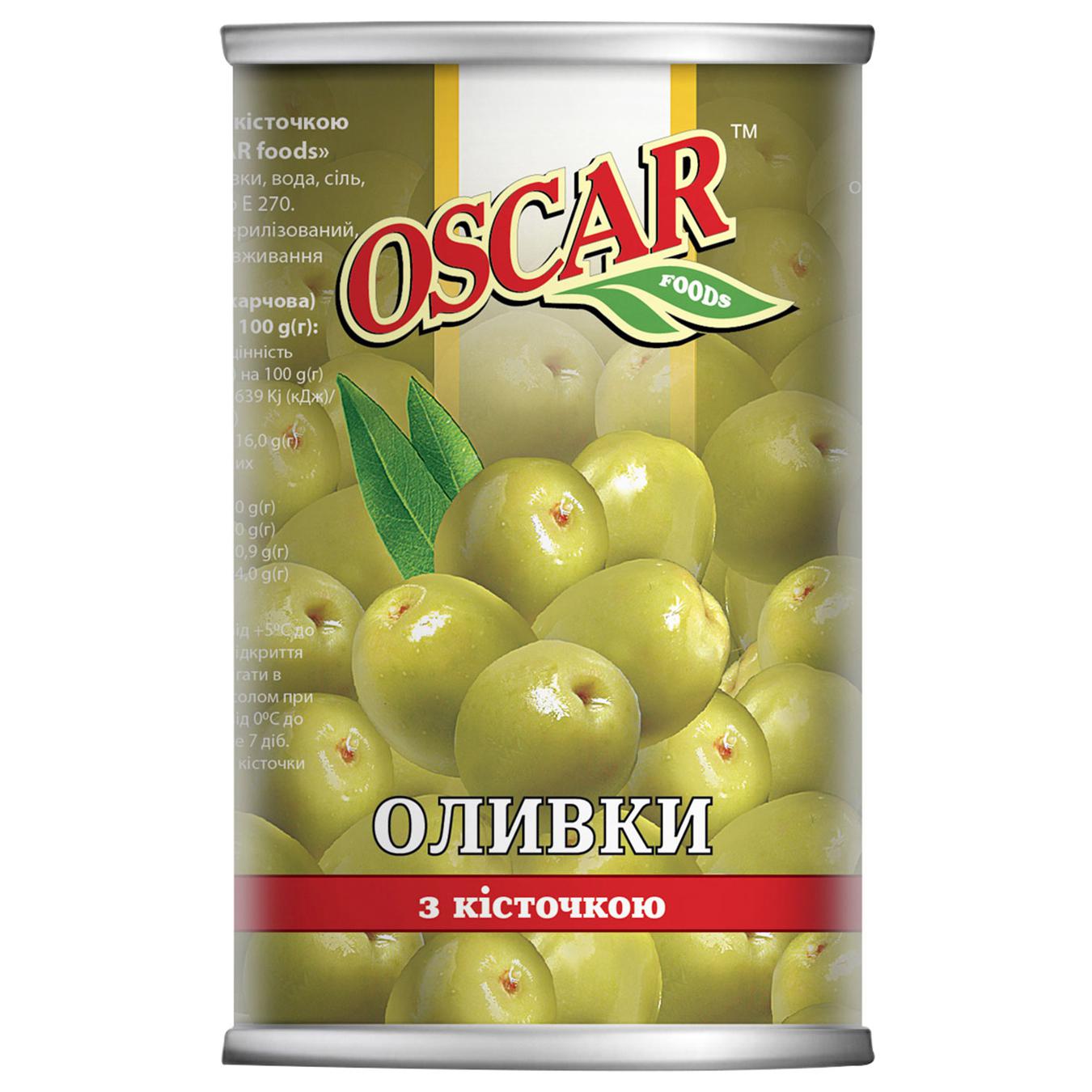

Оливки Oscar с косточкой 280г