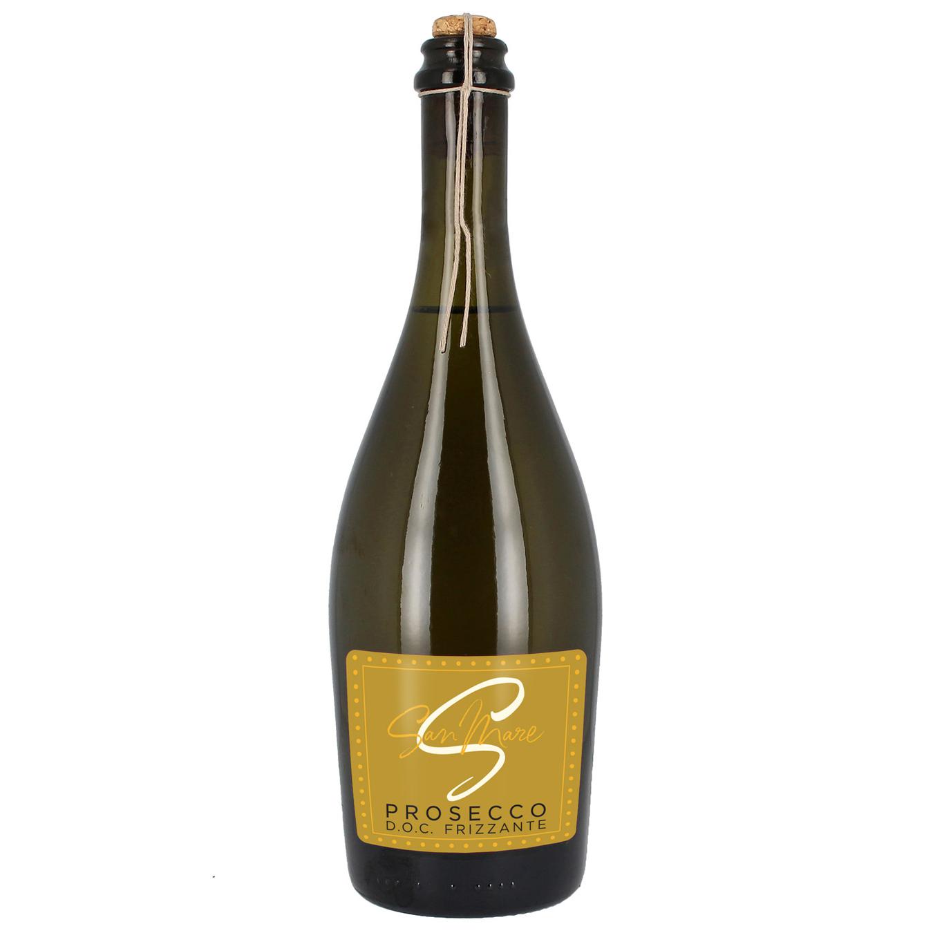 

Вино игристое San Mare Prosecco Frizzante белое брют 0,75л 10,5%