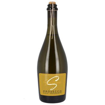 San Mare Prosecco Frizzante Brut Sparkling White Wine 10.5% 0.75l - buy, prices for Auchan - photo 1