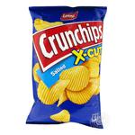 Чипси Lorenz Crunchips X-cut картопляні солені 75г