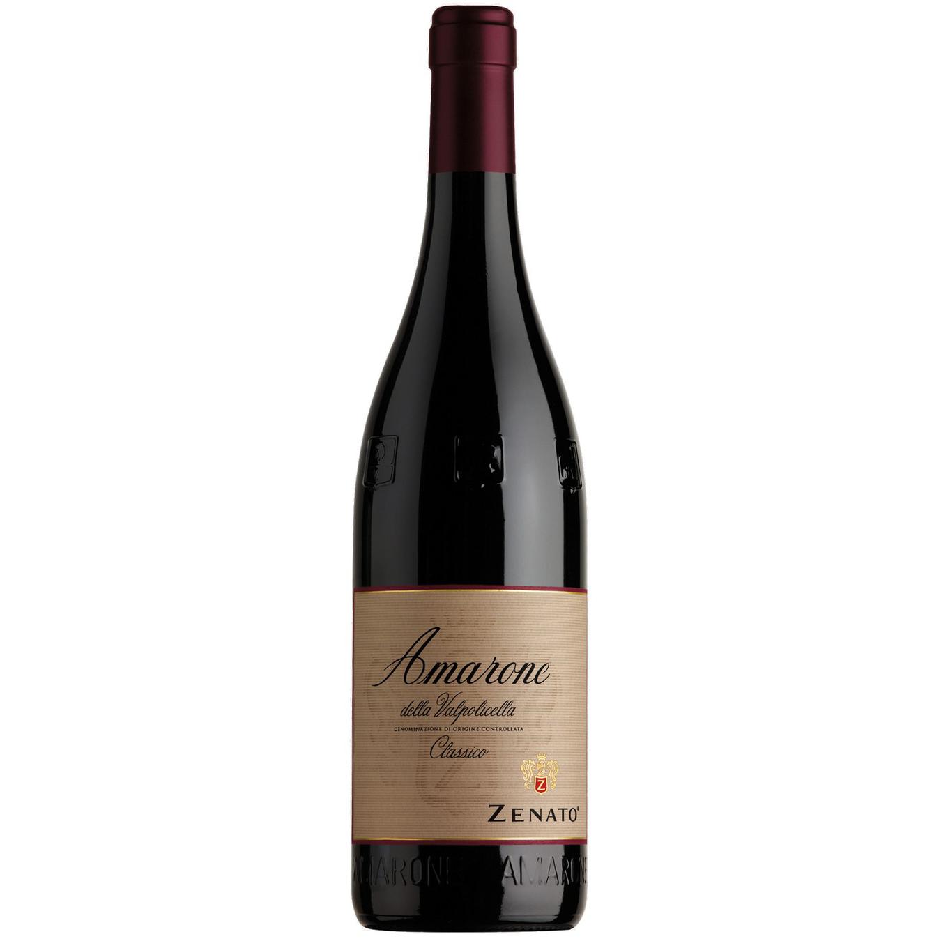 Вино Zenato Amarone della Valpolicella Classico красное сухое 16,5