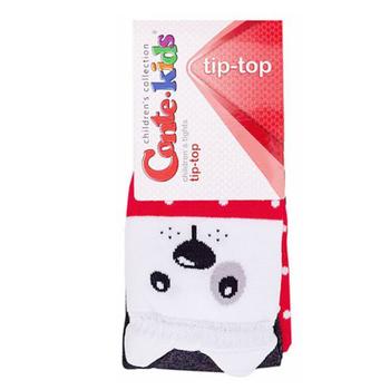 Колготы Conte-kids Tip-Top детские хлопковые темно-сине-красные 80-86р - купить, цены на - фото 1