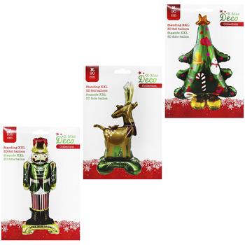 Фигура надувная Рождественская 89-110см в ассортименте - купить, цены на Auchan - фото 1