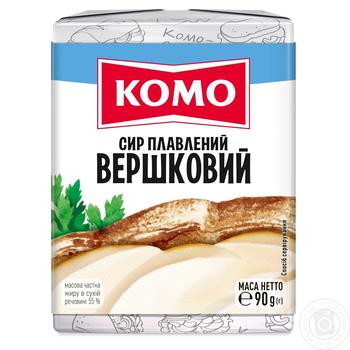 Processed cheese Komo Creamy 55% 90g - buy, prices for NOVUS - photo 1