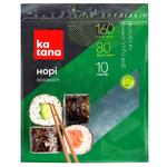 Katana Dried Nori Seaweed for Sushi 10 Sheets