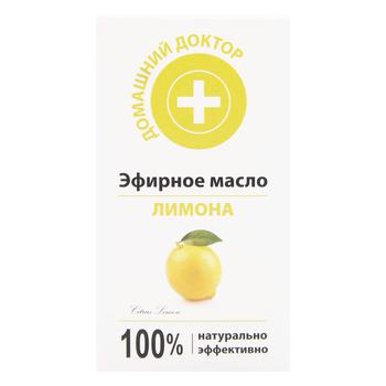 Domashniy Doktor Lemon Essential Body Oil 10ml - buy, prices for ULTRAMARKET - photo 2