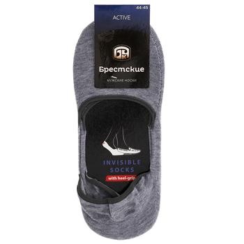 Brestski Active Men's Gray Melange Footlets 29size - buy, prices for - photo 1