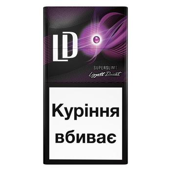 Сигарети LD Super Slims Purple Tempo - купити, ціни на КОСМОС - фото 1