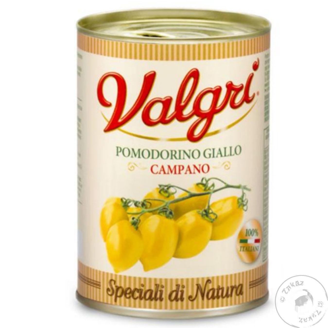 

Помидоры Valgri Campano Черры желтые 400г