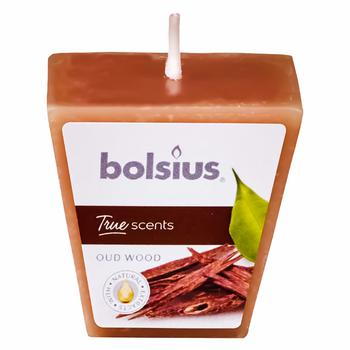 Свеча Bolsius True Scents Агаровое дерево 47/47 1шт - купить, цены на Таврия В - фото 1