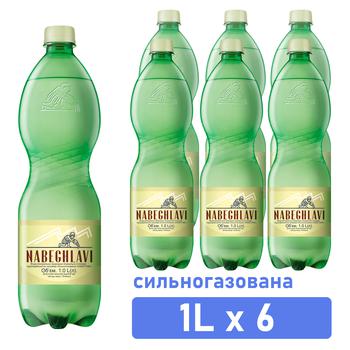 Вода мінеральна Nabeghlavi сильногазована 1л - купити, ціни на METRO - фото 1