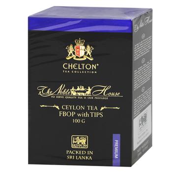 Чай чорний Chelton The Noble House листовий з типсами 100г - купити, ціни на MasterZoo - фото 1