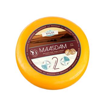 Cheese maazdam hard 47% - buy, prices for MegaMarket - photo 1