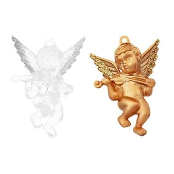 Small Angel Plays the Violin 3D Pendant - buy, prices for COSMOS - photo 1