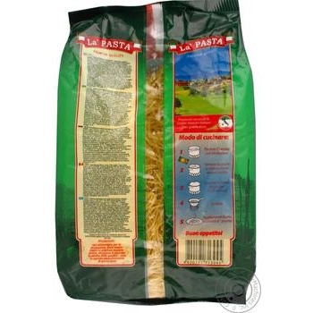 Макаронні вироби La Pasta вермішель 400г купити, ціни на МегаМаркет - фото 2