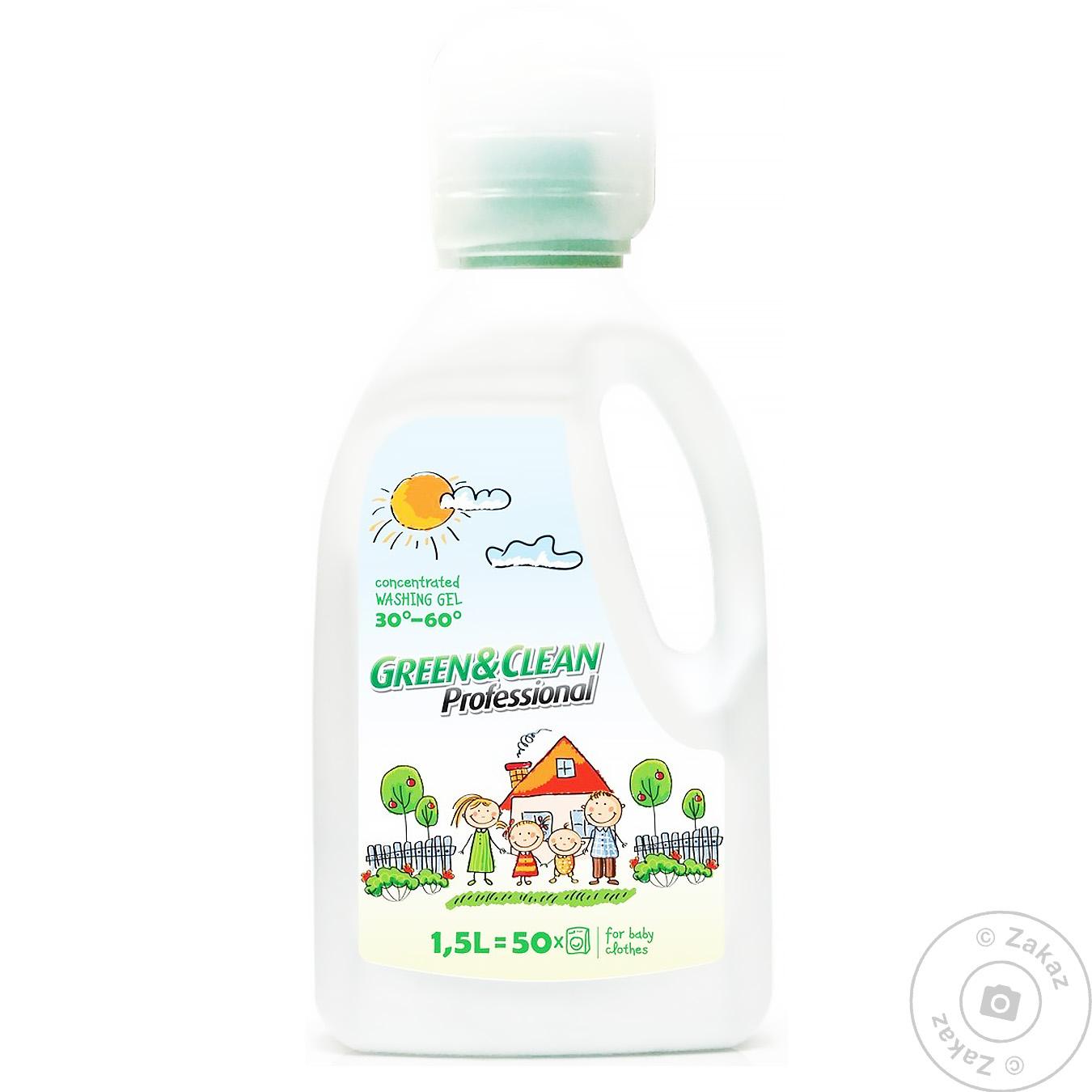 

Гель д/прання Green and Clean 1,5 л д/дитячого одягу