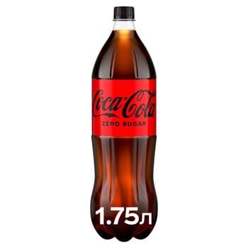 Напій газований Coca-Cola Zero Sugar 1,75л