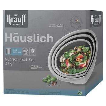 set krauff stainless steel 3pcs China