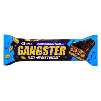 Батончик Vale Gangster с арахисом, нугой и карамелью 50г