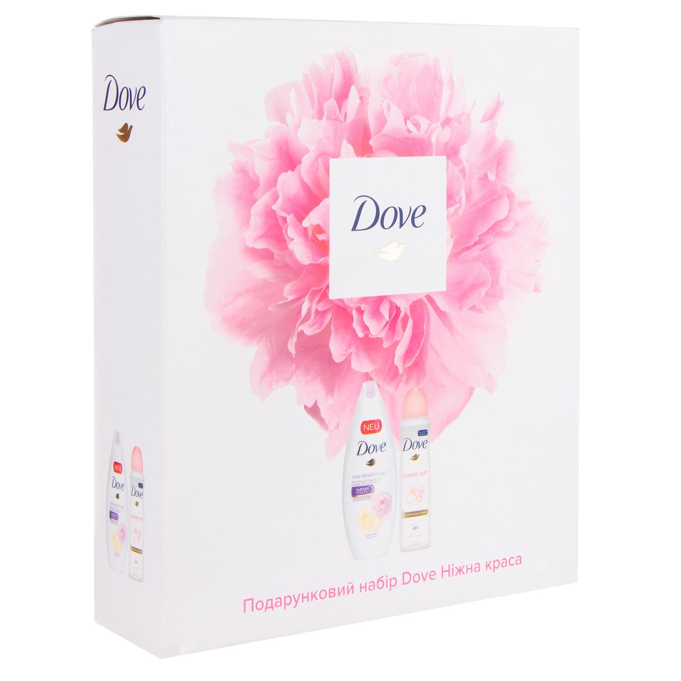 

Набор подарочный Dove Нежная красота