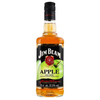 Ликер Jim Beam Apple 32,5% 0,7л - купить, цены на Восторг - фото 2