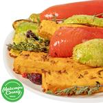 Соте из запеченных овощей