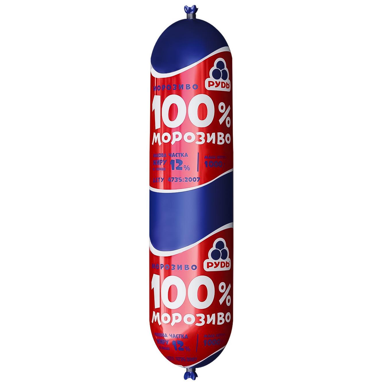 

Мороженое Рудь 100% 1кг