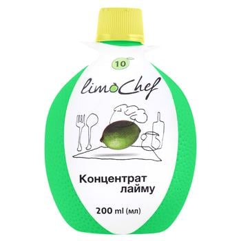 Сок LimoChef лайма концентрированный 200мл