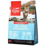 Корм сухий Orijen Six Fish з рибою для котів 1,8кг