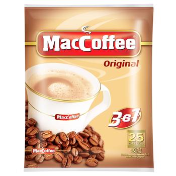 MacCoffee 3in1 Original Instant Coffee Drink 20g x 25pcs - buy, prices for Auchan - photo 1