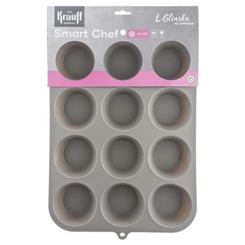 Форма для випікання Krauff силіконова 35,8х24,7х2,8см - купити, ціни на Восторг - фото 1