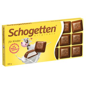 Schogetten For Kids Milk Chocolate 100g - buy, prices for Auchan - photo 3