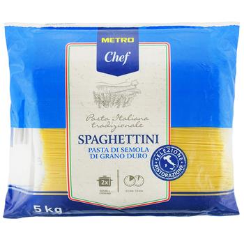 Metro Chef Spaghettini Durum Wheat Pasta 5kg - buy, prices for METRO - photo 1