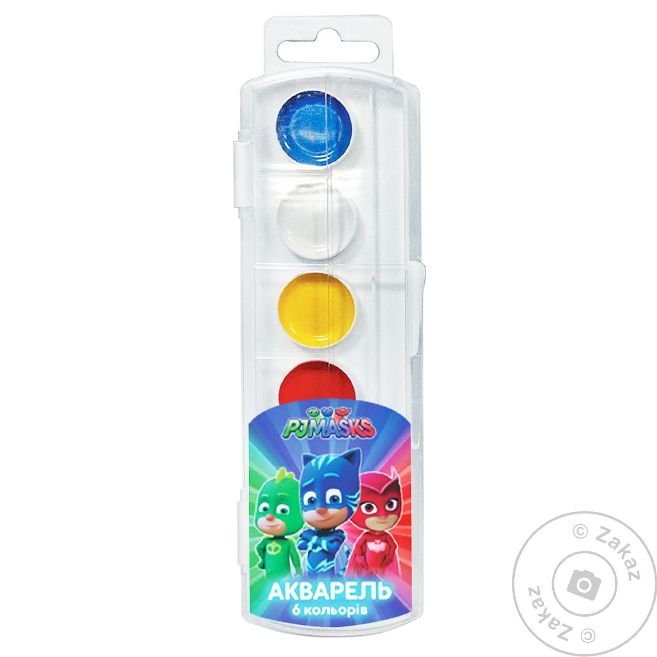

Краски акварельные PJ Masks 120465 6 цветов