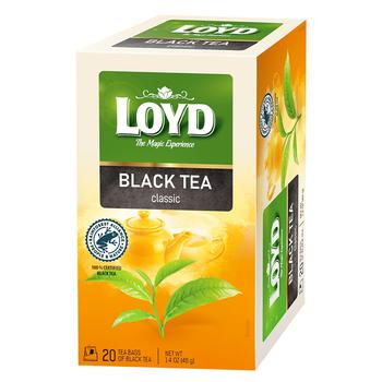 Loyd Classic Black Tea 2g*20pcs - buy, prices for - photo 1