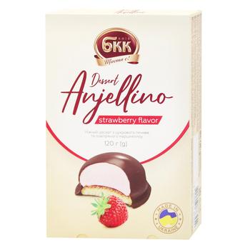 BKK Anjellino Strawberry Flavored Dessert 120g - buy, prices for Auchan - photo 1