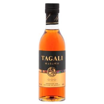 Tagali Cognac 3 Years 40% 250ml - buy, prices for Auchan - photo 1