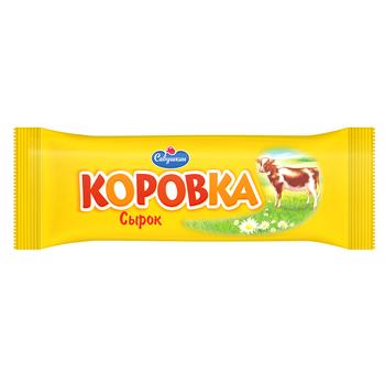 Сирок Савушкін Корівка в глазурі 23% 40г - купити, ціни на ULTRAMARKET - фото 1