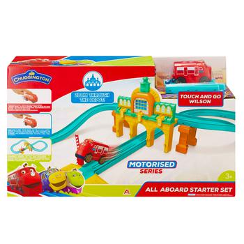 Chuggington Railway Depot Track with Wilson Locomotive Toy EU89050 - buy, prices for Auchan - photo 3