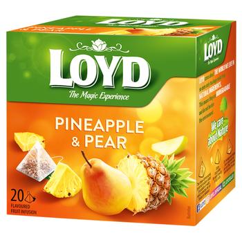 Loyd Pineapple and Pear Flavored Fruit Tea 2g*20pcs - buy, prices for Biotus - photo 1