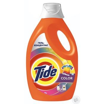 Гель для прання Tide Color 1,82л купити, ціни на МегаМаркет - фото 1