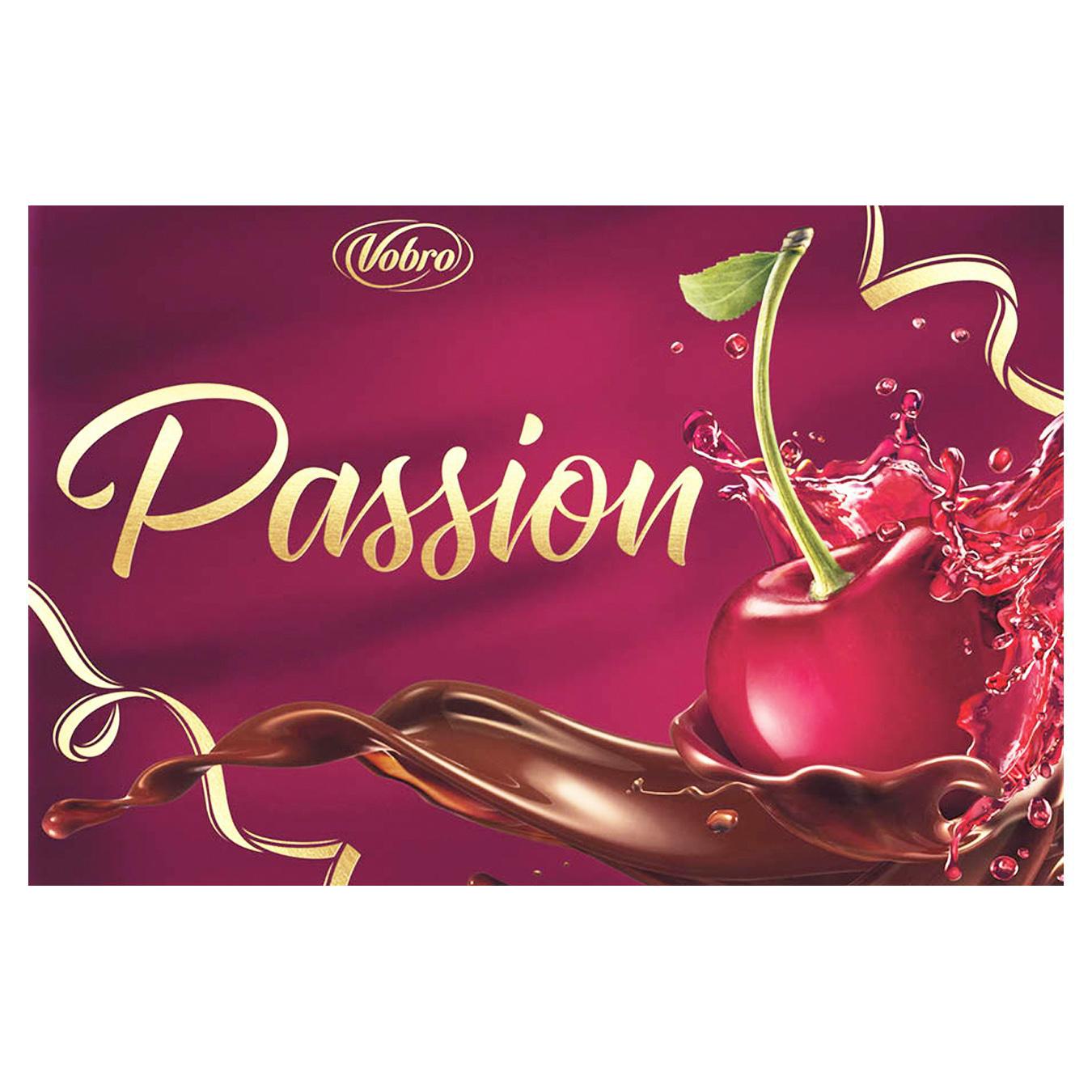 

Конфеты Vobro Cherry Passion в игристом вине 140г